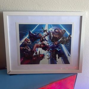 League of Legends hanging wall art